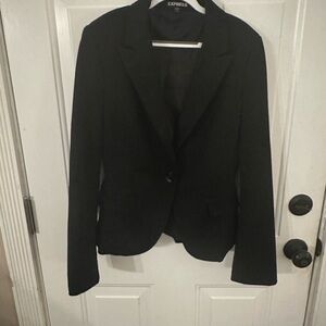 Express Women's Classic Black Suit Jacket